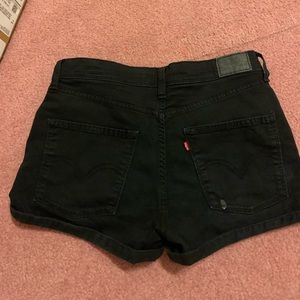 Levi’s Black Denim Shorts